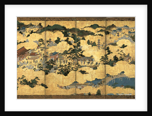 Scenes in and around Kyoto, ca 1690 by Anonymous