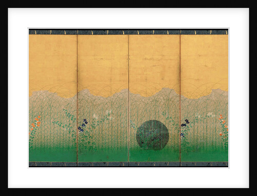 The plain of Musashi, ca 1760 by Anonymous