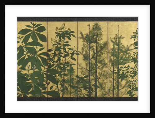 Trees, Early 17th cen by Master of I-nen Seal