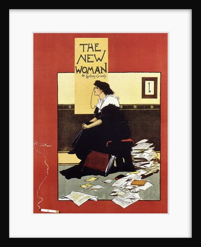 The New Woman, 1895 by Albert Morrow