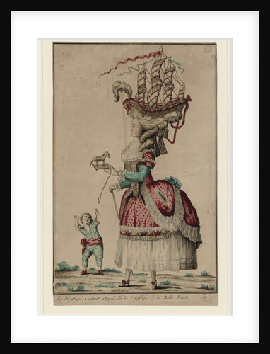 Coiffure à la Belle-Poule, 1778 by Anonymous