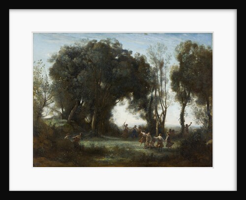 A Morning. The dance of the Nymphs, 1850 by Jean-Baptiste Camille Corot