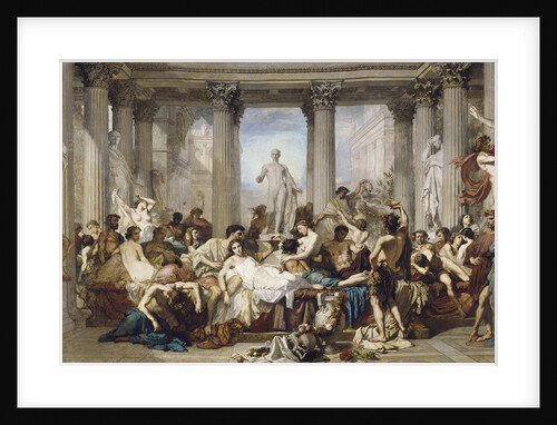 Romans during the Decadence, 1847 by Thomas Couture