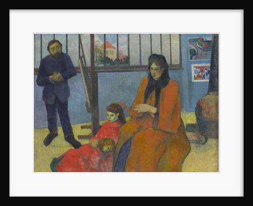 Emile Schuffeneckers Studio, 1889 by Paul Eugéne Henri Gauguin