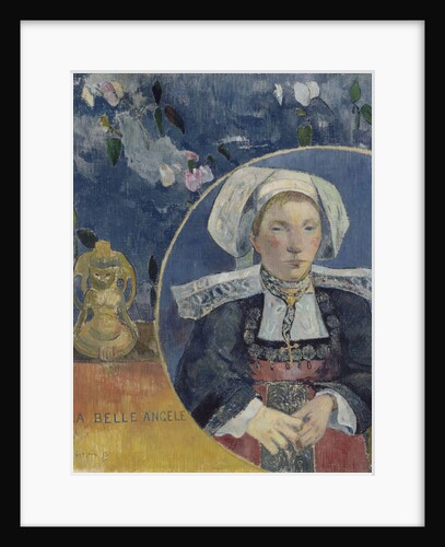 The Beautiful Angèle, 1889 by Paul Eugéne Henri Gauguin