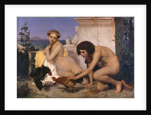 Young Greeks Attending a Cock Fight (The Cock Fight), 1846 by Jean-Léon Gerôme