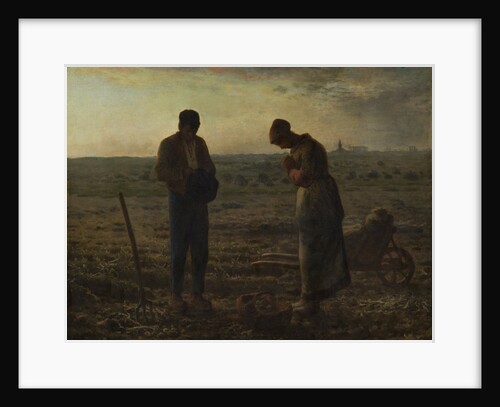 The Angelus, Between 1857 and 1859 by Jean-François Millet