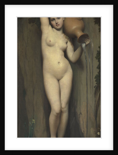The Spring, 1820-1856 by Jean Auguste Dominique Ingres