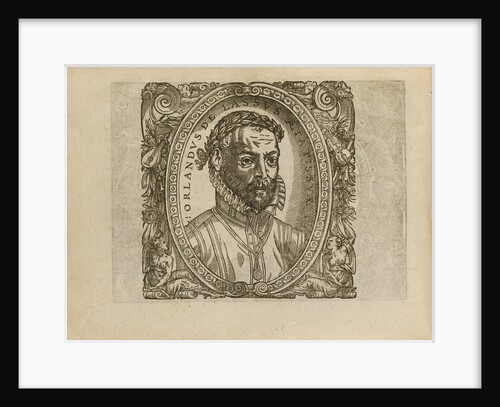 Portrait of the composer Roland de Lassus, 1560 by Anonymous