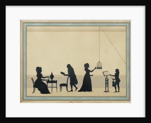 Family Mozart, c. 1763 by Louis Carmontelle
