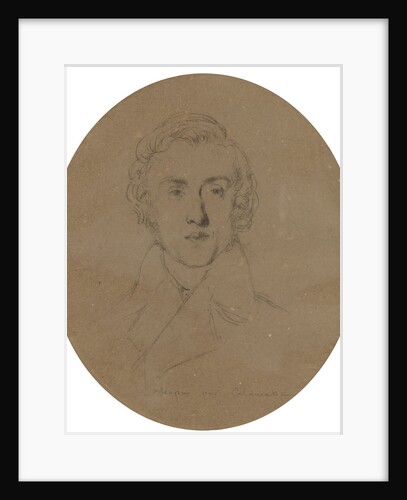 Portrait of Frédéric Chopin by Luigi Calamatta