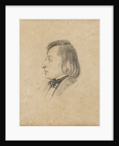 Portrait of Frédéric Chopin by Pauline Viardot-García
