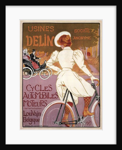 Delin Cycles Automobiles Moteurs, 1898 by Georges Gaudy