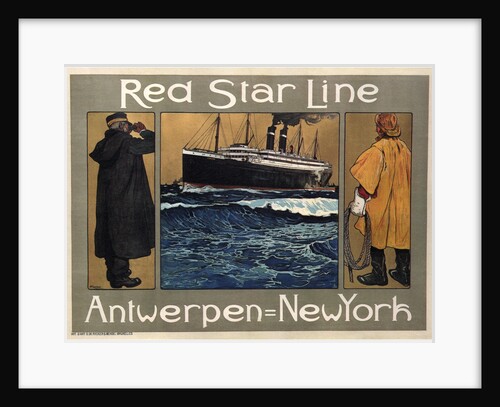 Red Star Line, 1908 by Henri Cassiers