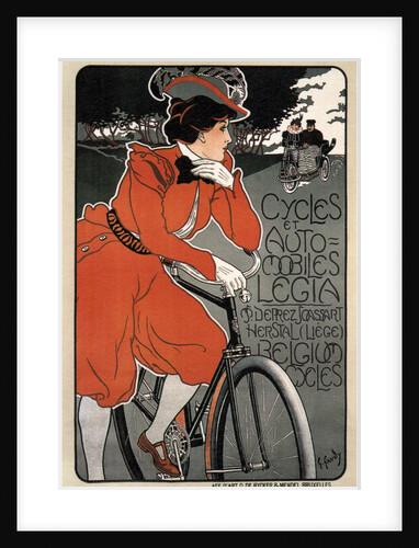 Cycles Automobiles Legia, 1898 by Georges Gaudy