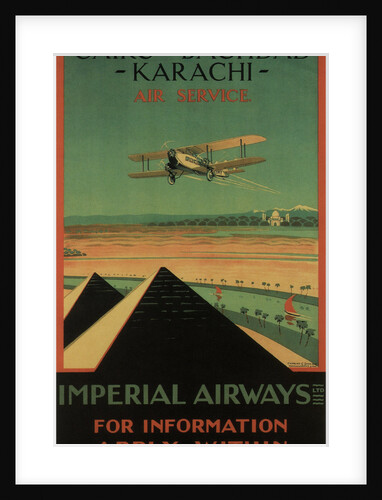 Imperial Airways, 1926 by Charles C. Dickson