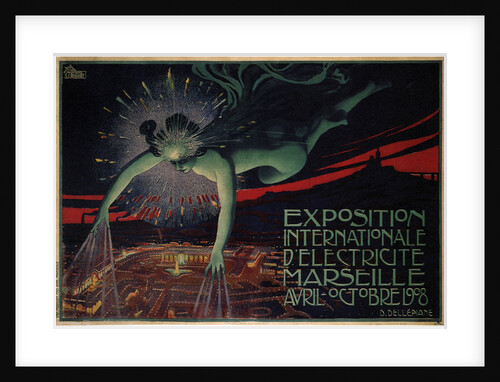 International Exposition of Electricity, Marseille, 1908 by David Dellepiane