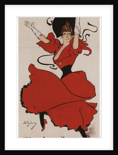 Poster for the musical comedy A Gaiety Girl by Sidney Jones, 1894 by Dudley Hardy