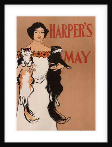 Harpers May, 1897 by Edward Penfield