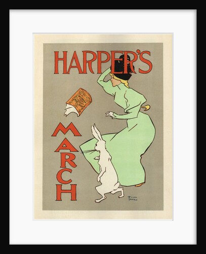 Harpers March, 1894 by Edward Penfield