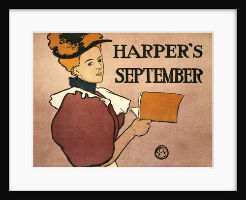 Harpers September, 1896 by Edward Penfield