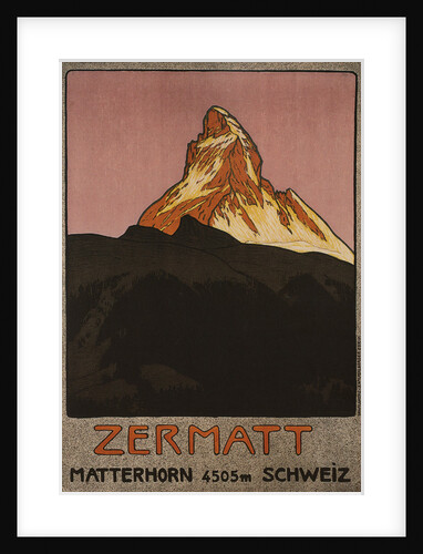 Zermatt, 1908 by Emil Cardinaux