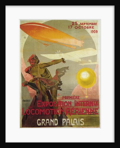 The first Salon de la locomotion aérienne, 1909 by Ernest Montaut
