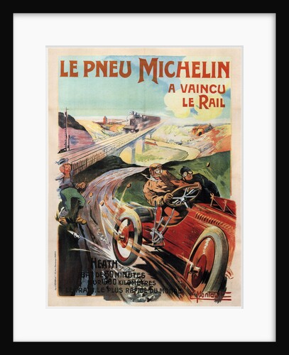 Michelin Tires, 1905 by Ernest Montaut