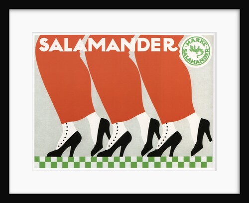 Salamander Shoes, 1912 by Ernst Deutsch