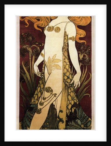 Suzy Deguez, 1905 by Eugène Grasset