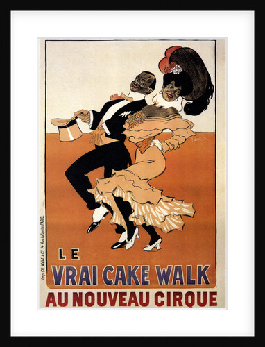 Le Vrai Cake Walk au Nouveau Cirque, c.1901-1902 by François Laskowski