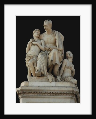 Monument to Count Nikolai Nikitich Demidov at the Piazza Demidoff in Florence, 1830-1850 by Lorenzo Bartolini