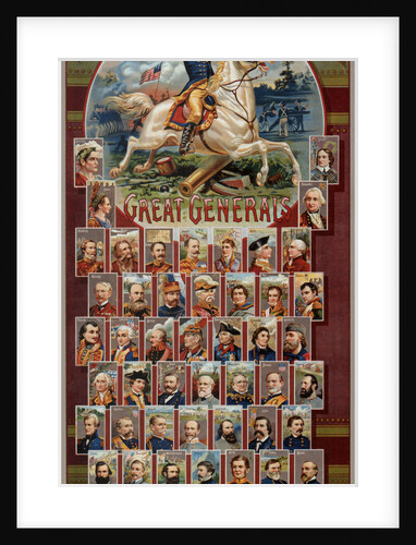 The Great Generals series for Allen & Ginter Cigarettes Brands, 1885 by George S. Harris