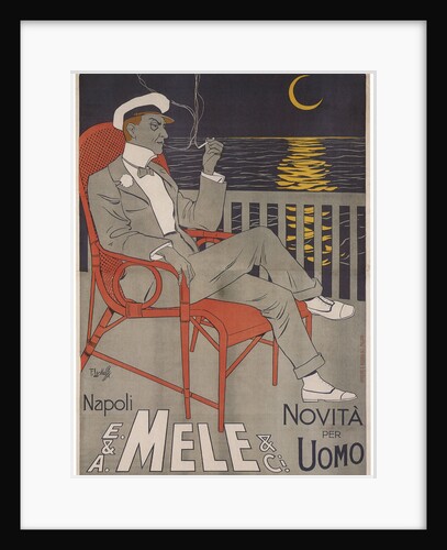 E.& A. Mele Ci., Napoli. The new man, 1900 by François Laskowski