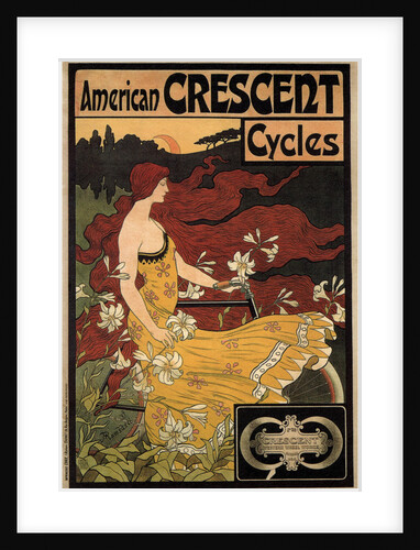 Crescent Cycles, 1899 by Frederick Winthrop Ramsdell