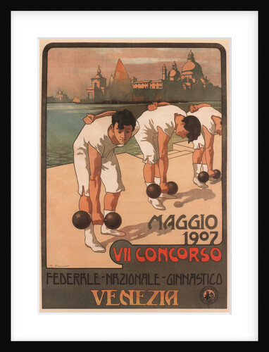 VII Federal Gymnastics Competition, 1907 by Giovanni Battista Carpanetto