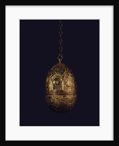 Clock shaped as Easter egg, 1764-1767 by Ivan Petrovich Kulibin