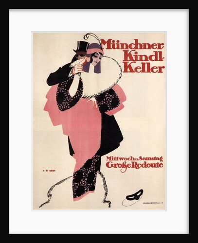 Munich Kindl Keller, 1913 by Hans Rudi Erdt