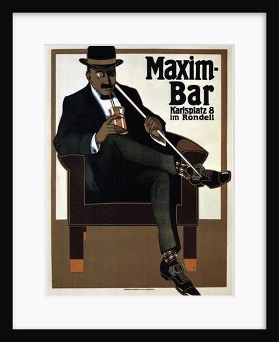 Maxim Bar, 1907 by Hans Rudi Erdt