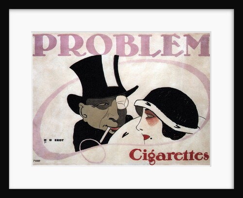 Problem Cigarettes, 1912 by Hans Rudi Erdt