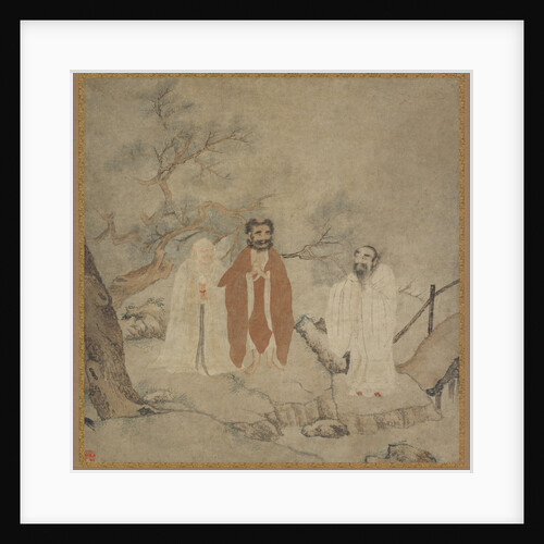 Sakyamuni, Laozi and Confucius, Between 1368 and 1644 by Chinese Master