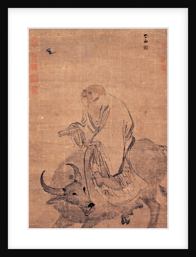 Laozi Riding an Ox, Between 1368 and 1644 by Zhang Lu