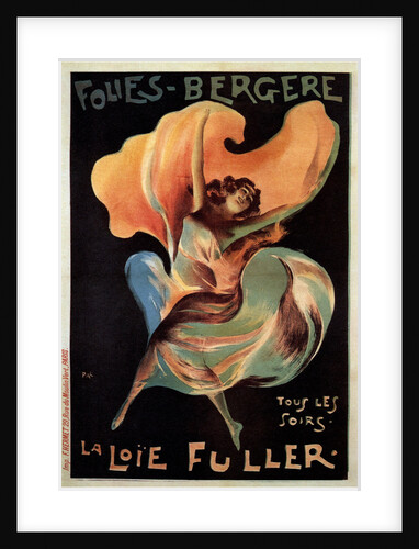 Folies Bergères, 1897 by Jean de Paléologue