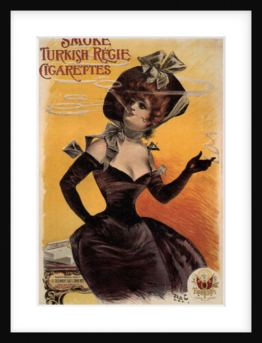 Smoke Turkish Regie Cigarettes, 1895 by Jean de Paléologue