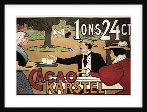 Cacao Karstel, 1897 by Johann Georg van Caspel