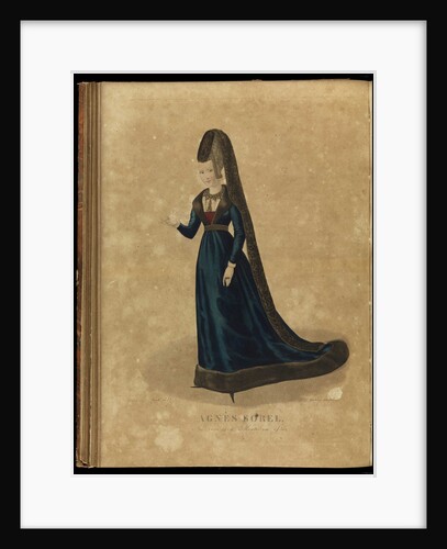 Agnès Sorel, Late 18th cent by Georges Jacques Gatine