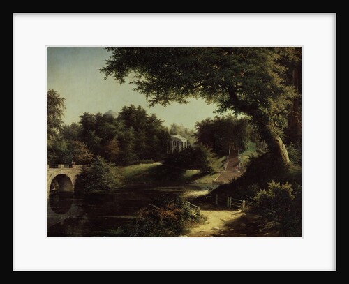 View of the Park in Pavlovsk by Mikhail Ivanovich Lebedev