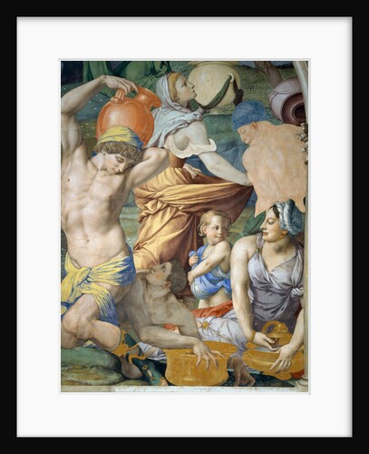 The Gathering of Manna (Detail), 1540-1545 by Agnolo Bronzino