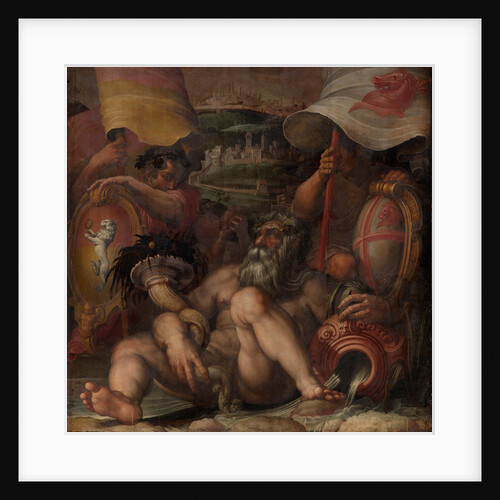 Allegory of Colle val dElsa and San Gimignano, 1563-1565 by Giorgio Vasari