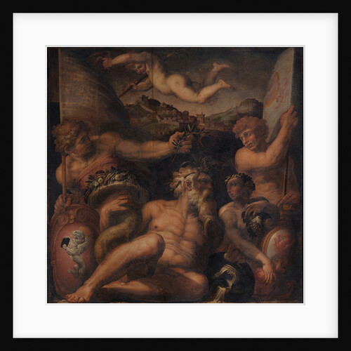 Allegory of Cortona and Montepulciano, 1563-1565 by Giorgio Vasari